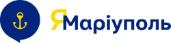 logo of a ukrainian organization I am Mariupol