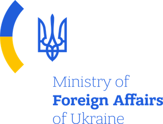 logo of Ukrainian Ministry of foreign affairs